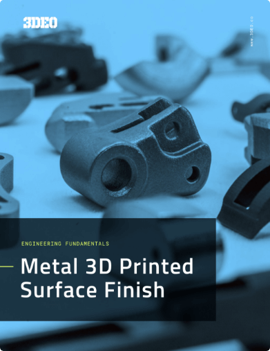 Metal 3D Printed Surface Finish
