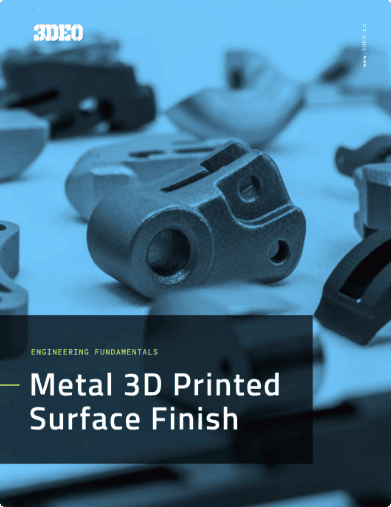 Metal 3D Printed Surface Finish