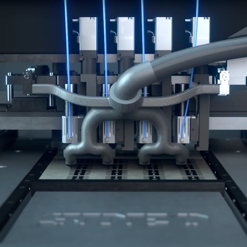 3DEO's additive manufacturing printer that helps create consolidated parts and assemblies.